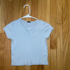 Light Blue Brandy Melville Shirt